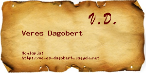Veres Dagobert névjegykártya